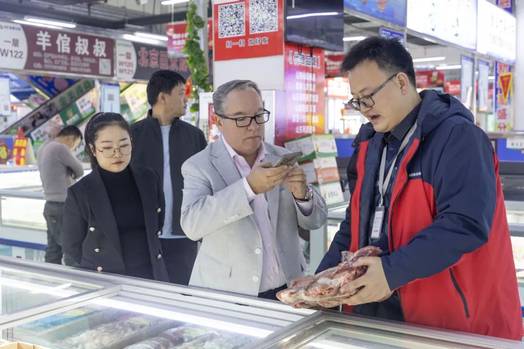 巴西牛肉巨头首衡行 共探高效农产品流通体系，赋能全球优质农产品销售